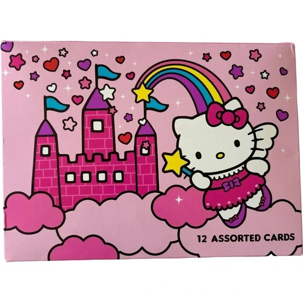 Papyrus Magical Valentine's Day Cards 24ct Hello Kitty & Unicorn Sets - Picture 4 of 5